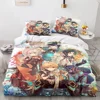 Game Genshin Impact Comforter Bedding Sets Quilt Bed Cover Duvet Cover Pillow Case 2-3 Pieces Sets Kids Adult Size 1