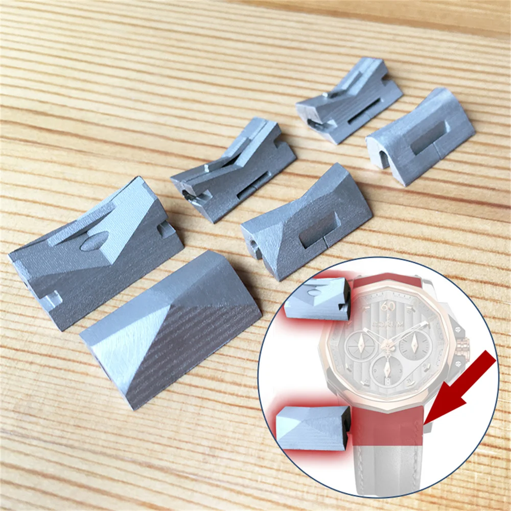 Inserto Cinturino Per Orologio Per Corum Admirals Cup Challenge Watch Cinturino In Pelle