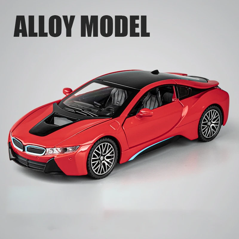 BMW I8 1:32 Super Sport Car Diecast Metal Alloy Model Car