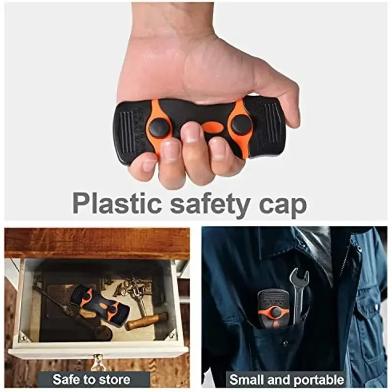 Window Glass Cleaner, Vinyl Film & Adhesive Remover Tool for Car & Home, Scraper Plastic & Metal Razor Blade