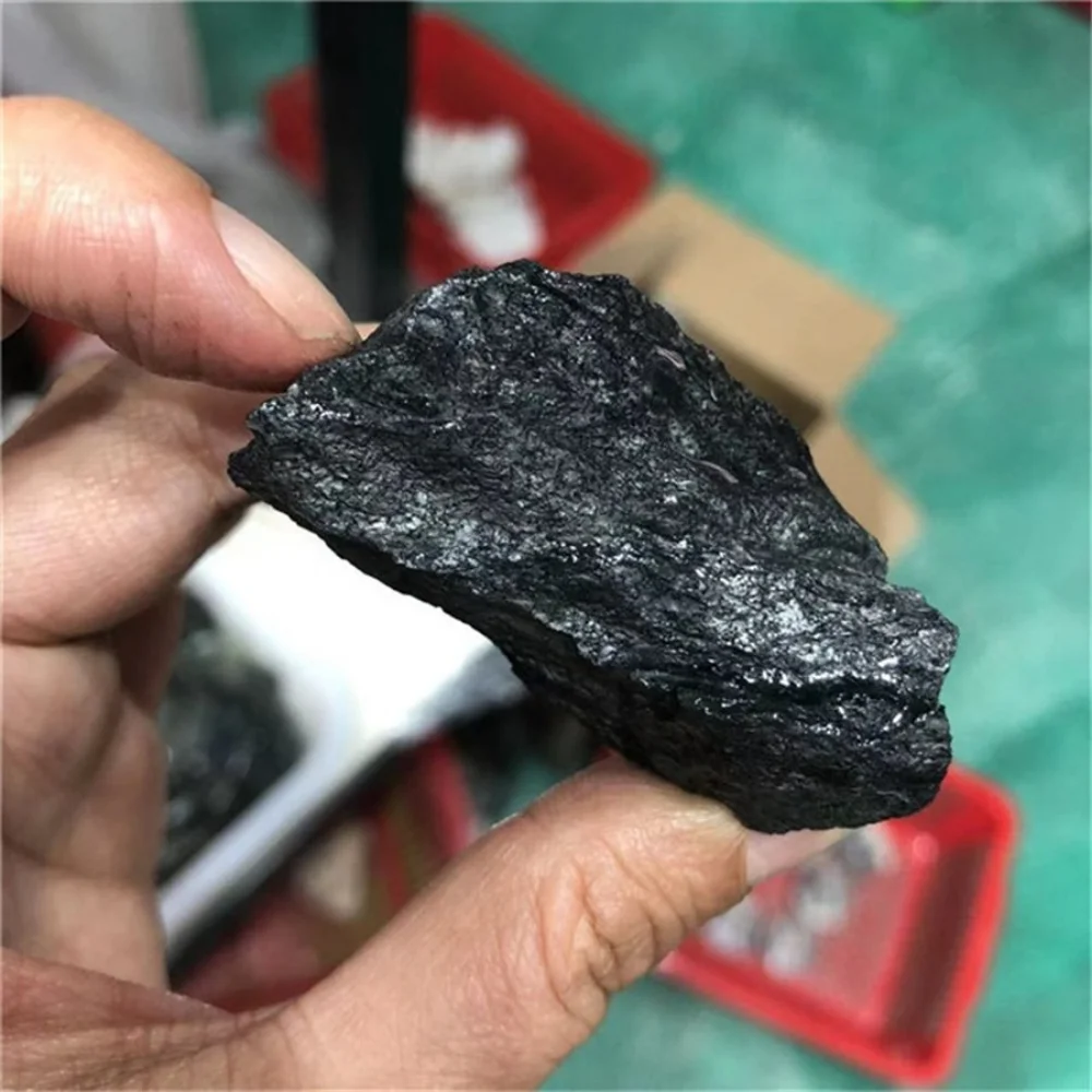 Натуральный Необработанный камень Shungite, Исцеляющие кристаллы, защита руды, оптом, Вакка, религиозный реки, гравий, корень чакры, камни для очистки воды