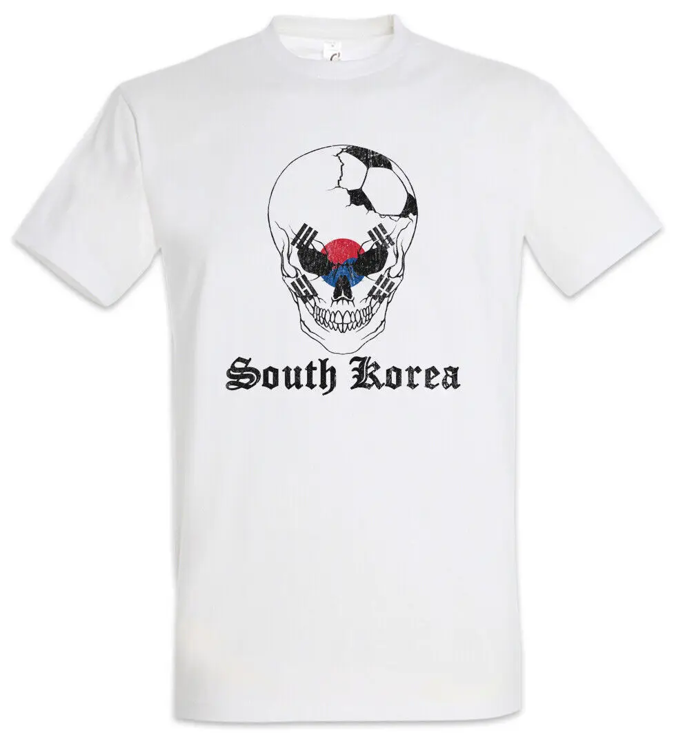 Corea Del Sud Football Comet Flag Flag Flag T-Shirt Corea Del Sud Coreana