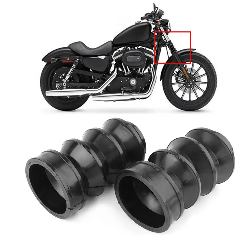 Moto Forcella Ghette Stivali Per Ferro 883 Xl883N 2009-2013 E Sportster 1200 Custom Xl1200C / Police Xl1200Cp 2011-2014 2 Pezzi