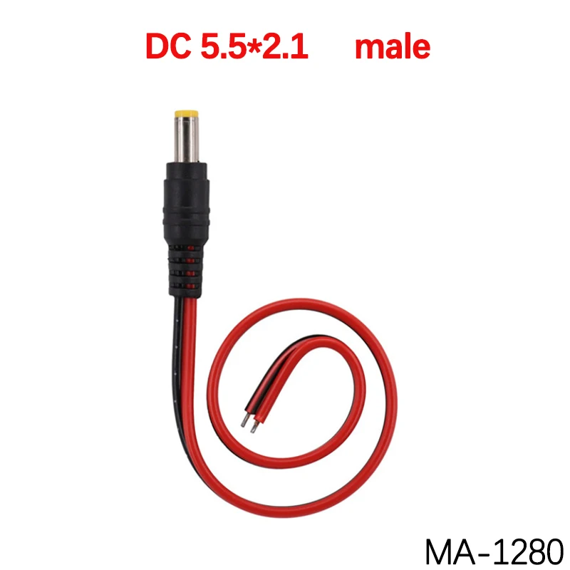 1 Stück 5,5*2,1 1-zu-2/3-Wege DC-Stromverteilerkabel 5V 12V Netzteil-Verbindungskabel für LED-Streifen CCTV-Überwachungskameras – Detail 9