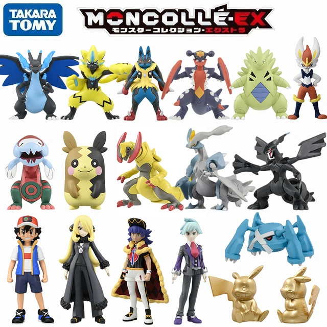 Pokemon X Y Trainer Figure / Ash & Pikachu !!! 