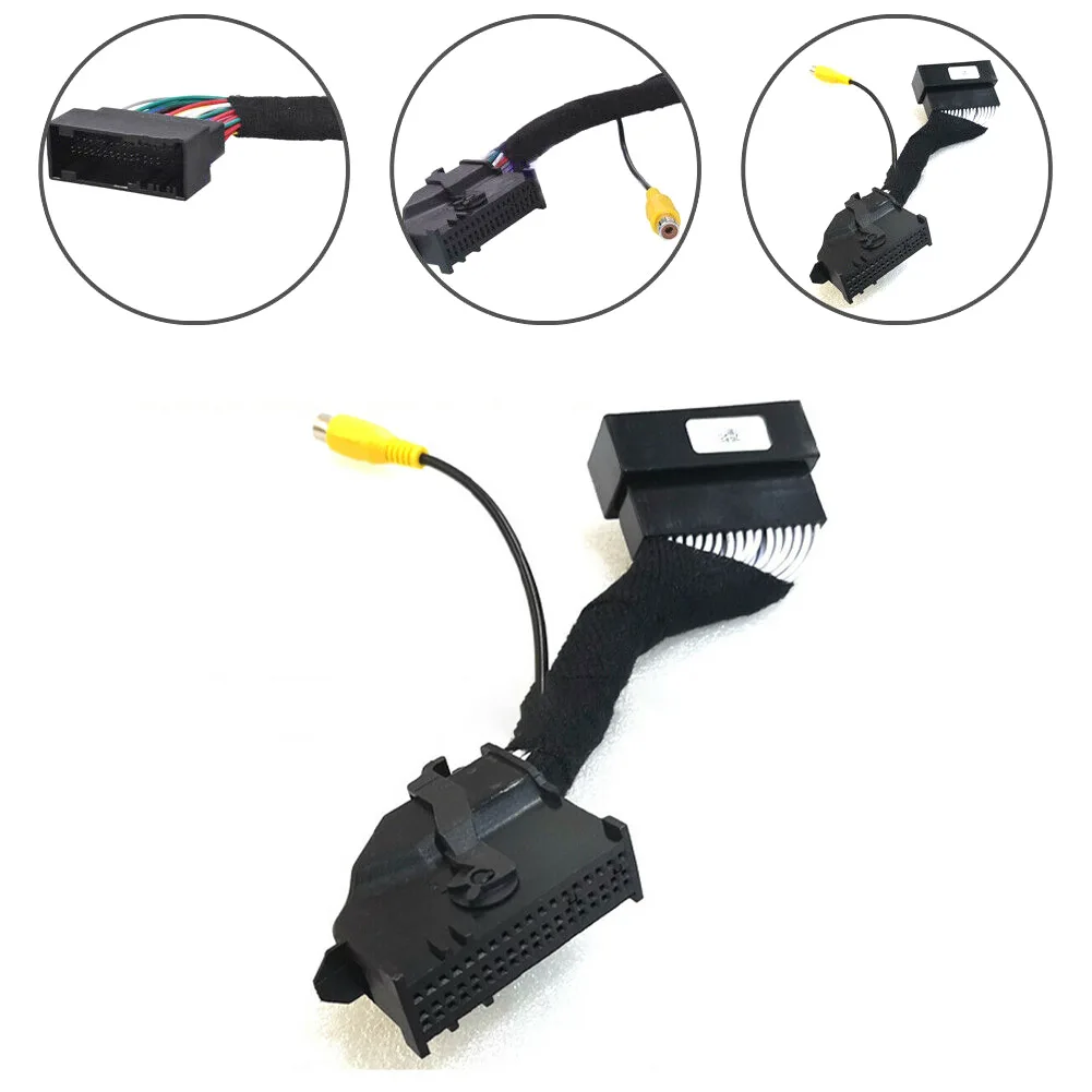 Für Ford 54-Pin SYNC 2 Oder SYNC 3 Mit RCA Rück Kamera Adapter Kabelbaum Auto Einparkhilfe Zubehör fahrzeug – Detail 1