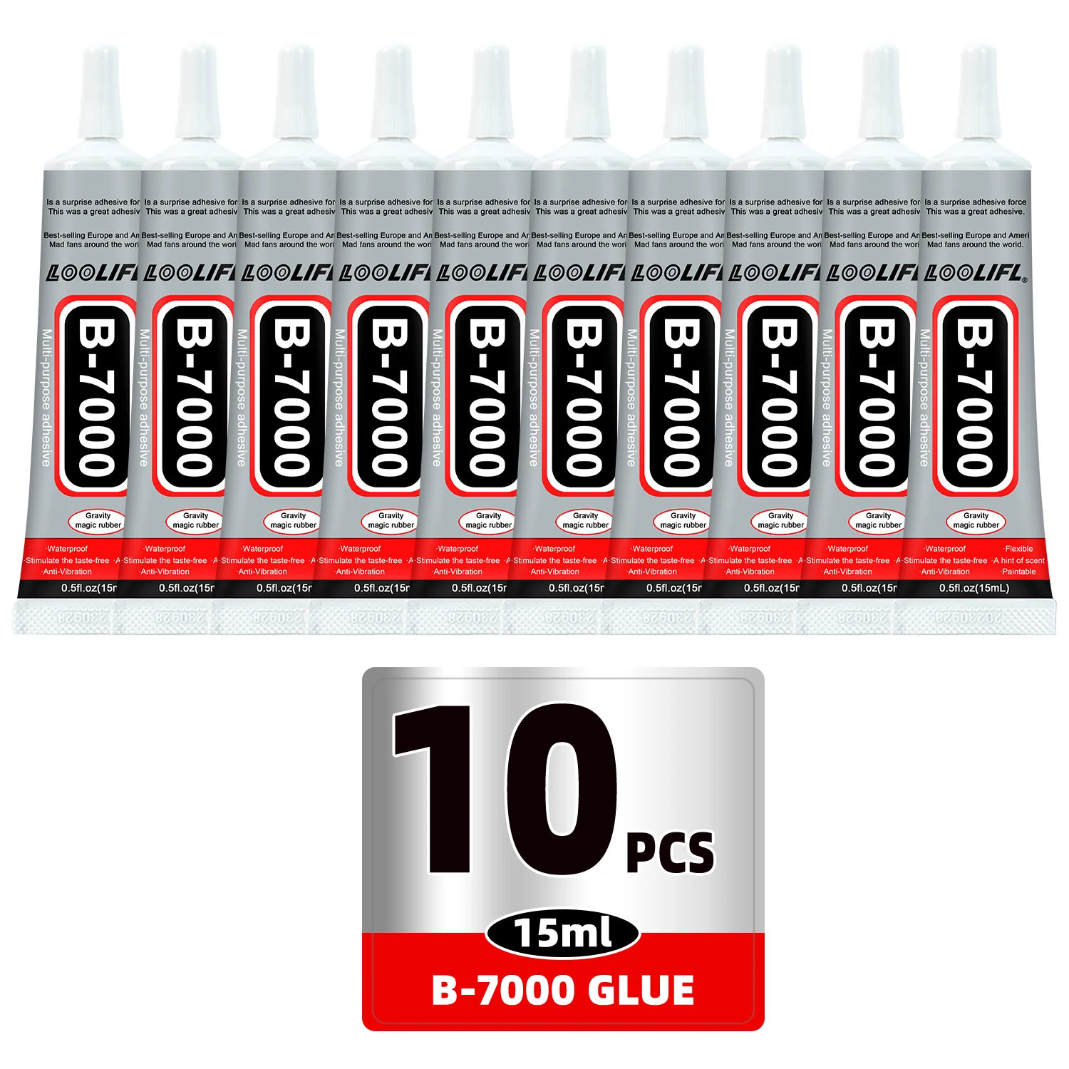 High-Strength Waterproof Transparent Repair Adhesive with Precision Applicator - Ideal for Screen, Glass, and Plastic DIY Projects