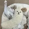 Little Pillow for Cats  U-Shaped Neck Protector Deep Sleep Puppy Pillow Cat Pillow Kitten Headrest Dog Sleeping Pillow Toy