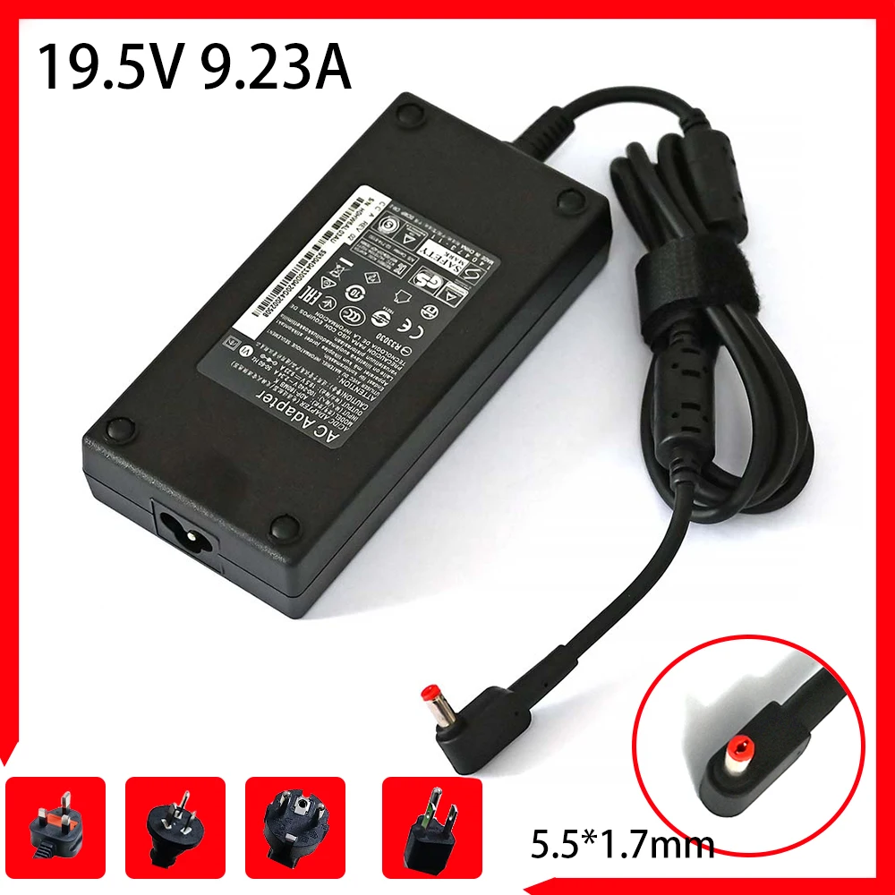 Carregador Adaptador de Energia ca para Acer Predator Helios 300 G357173h3 G3-572-763v Gaming Laptop pc Adp180mb k 19.5v 9.23a 180w