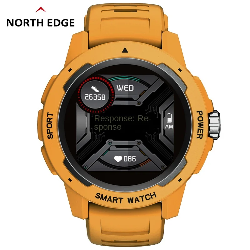 

C Sports Smart Color Full Touch Screen Watch Step Counting Heart Rate Bluetooth Music Multi-Reminder More than Sport Mode Men's