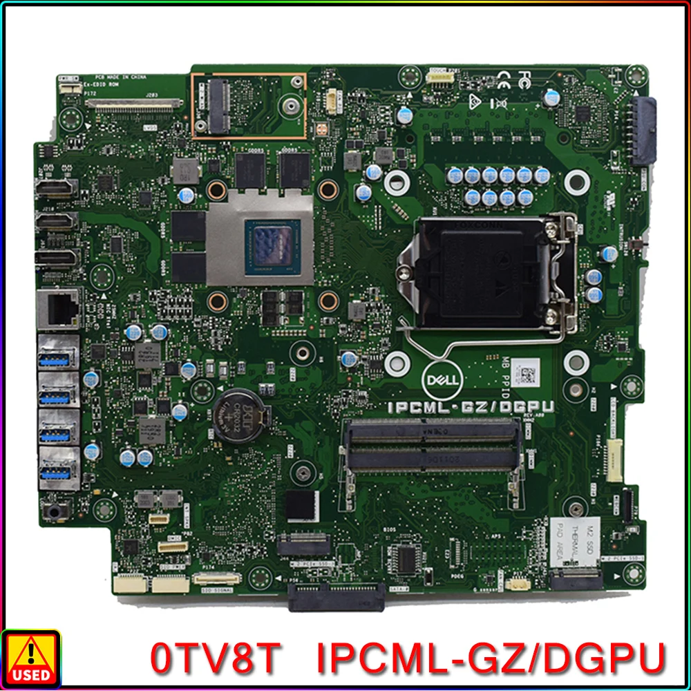 Scheda Madre Desktop Funzionante Testata Al 100% Per Dell 7490 Aio All-In-One Machine 0 Tv8T Ipcml-Gz/Dgpu Scheda Madre Unica 0 Tv8T