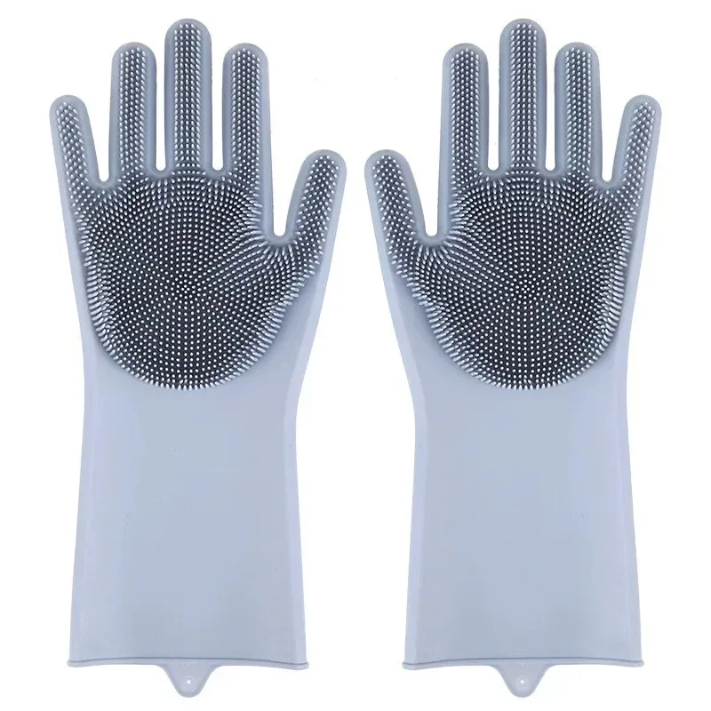 Pet Grooming & Cleaning Multi-Functional Silicone Gloves