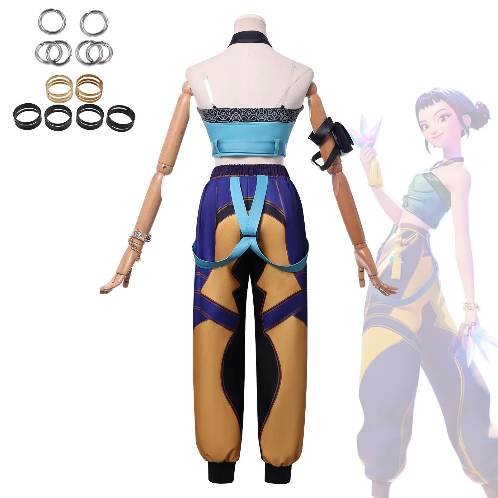 BAEHEU Zoey Costume De Cosplay Pop HUNTR/X Costume De Pop