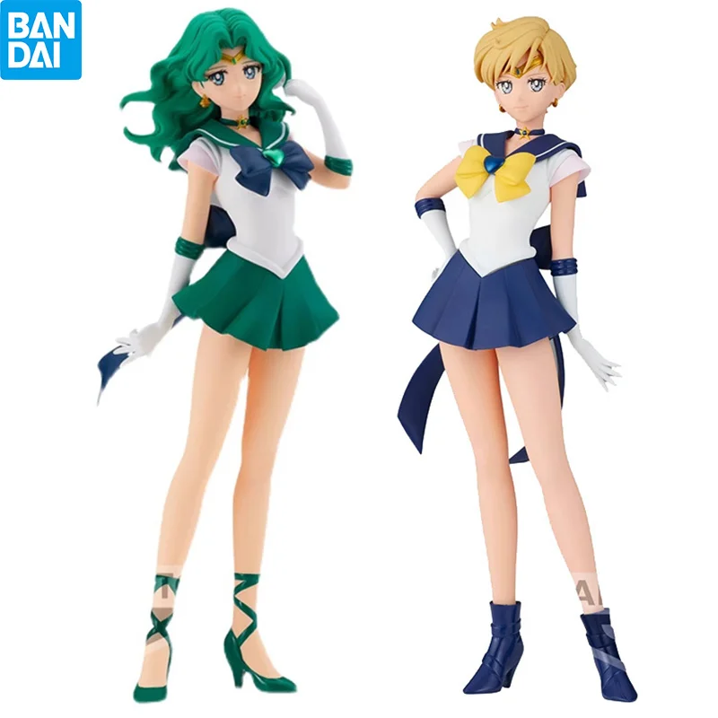 

Bandai Sailor Moon GLITTER&GLAMOURS Cosmos SUPER SAILOR NEPTUNE Sailor Neptune Sailor Uranus Anime Figure Action Model Toys Gift
