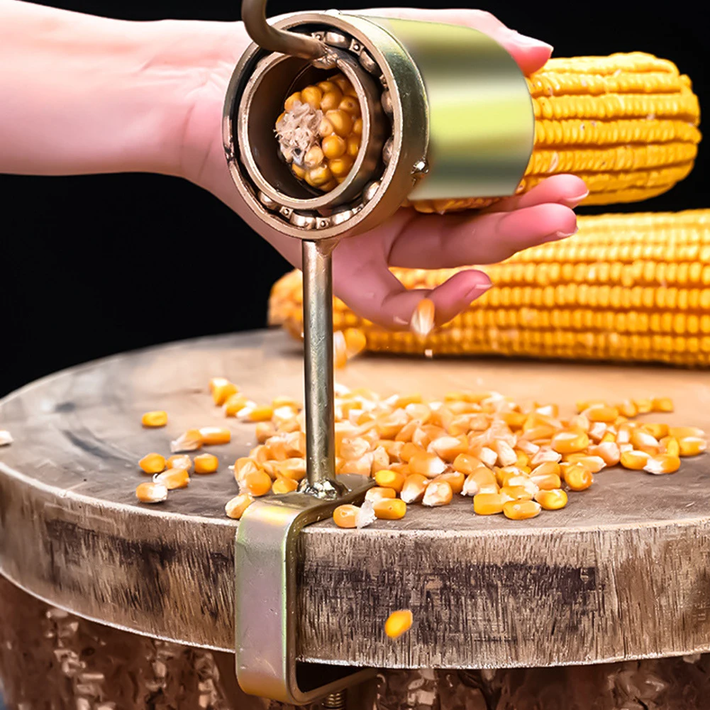 Manual Corn Sheller Corn Cobs Remover With Handles Bar Supplies