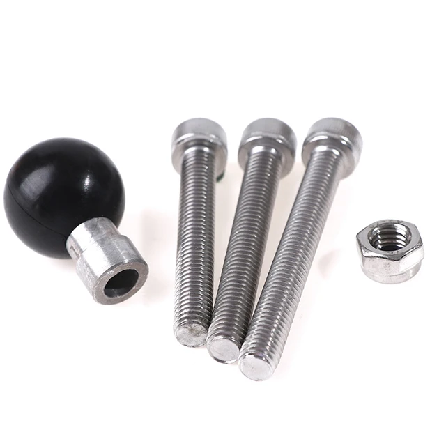 Base A Sfera Per Manubrio Moto Riloer - Attacco Universale M8 Per Supporti RAM - Foto 11