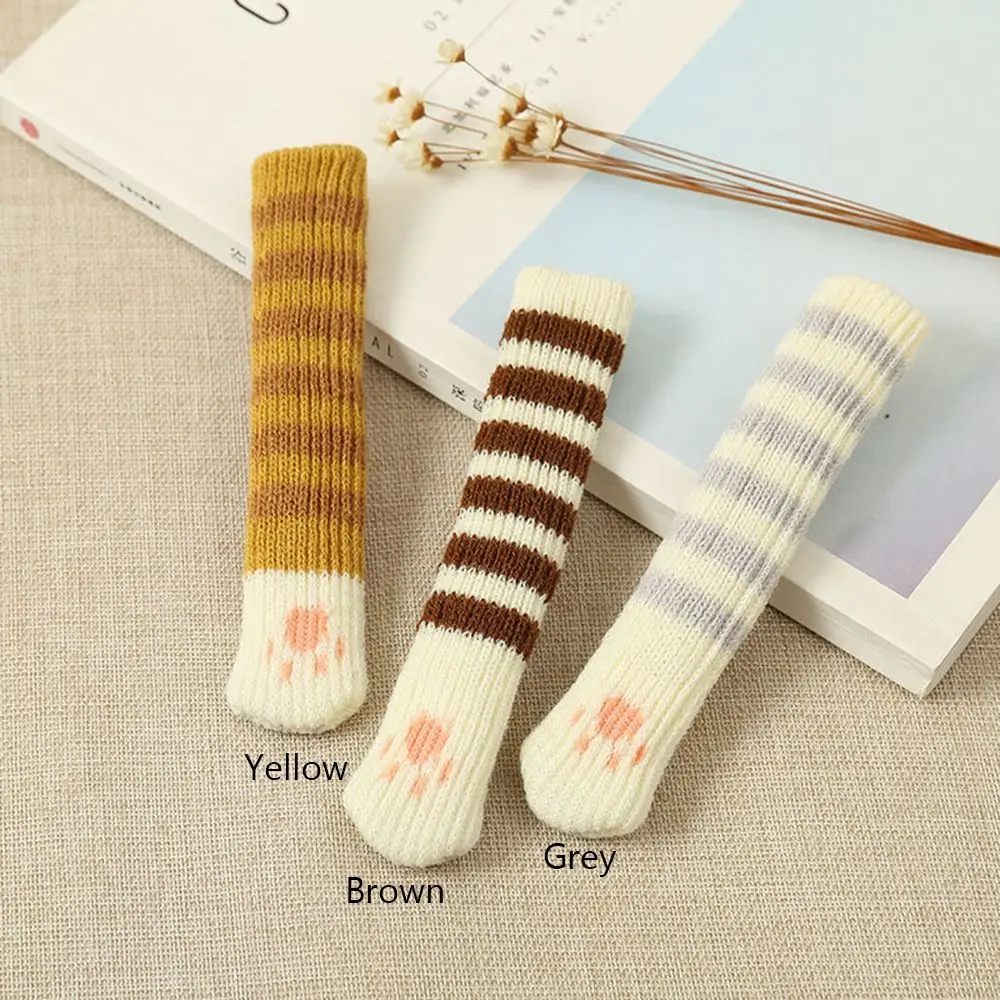 Bedroom Living Room Cat Claw Anti-collision Warm Handle Sleeve Protector Knitting Door Knob Cover