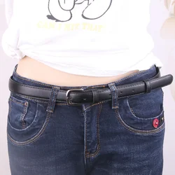 Young Students Version Versatile Casual Women's Needle Buckle Decorative Pants Belt Retro