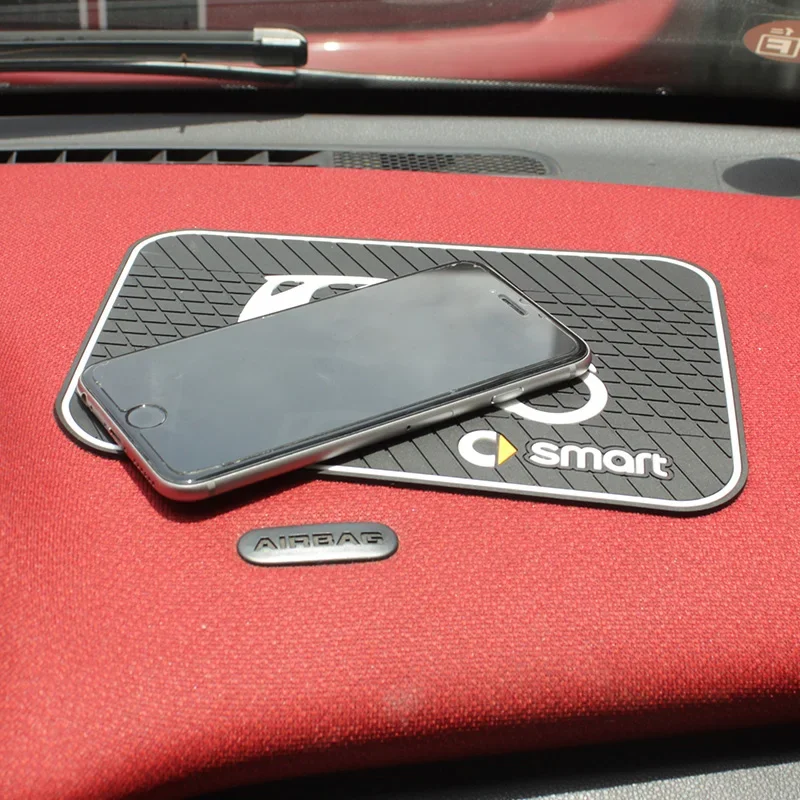 Car Dashboard Phone Holder Non-slip Silicone Mat for Smart 450 451 453 fortwo forfour