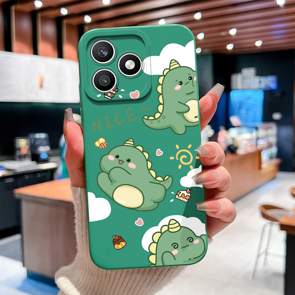 Line Love Print Shockproof Silicone Phone Case Cover