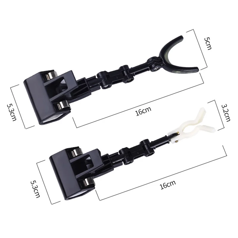 Support de canne à pêche lumineux anti-dérapant pour pont ou radeau - accessoire pêche renforcé