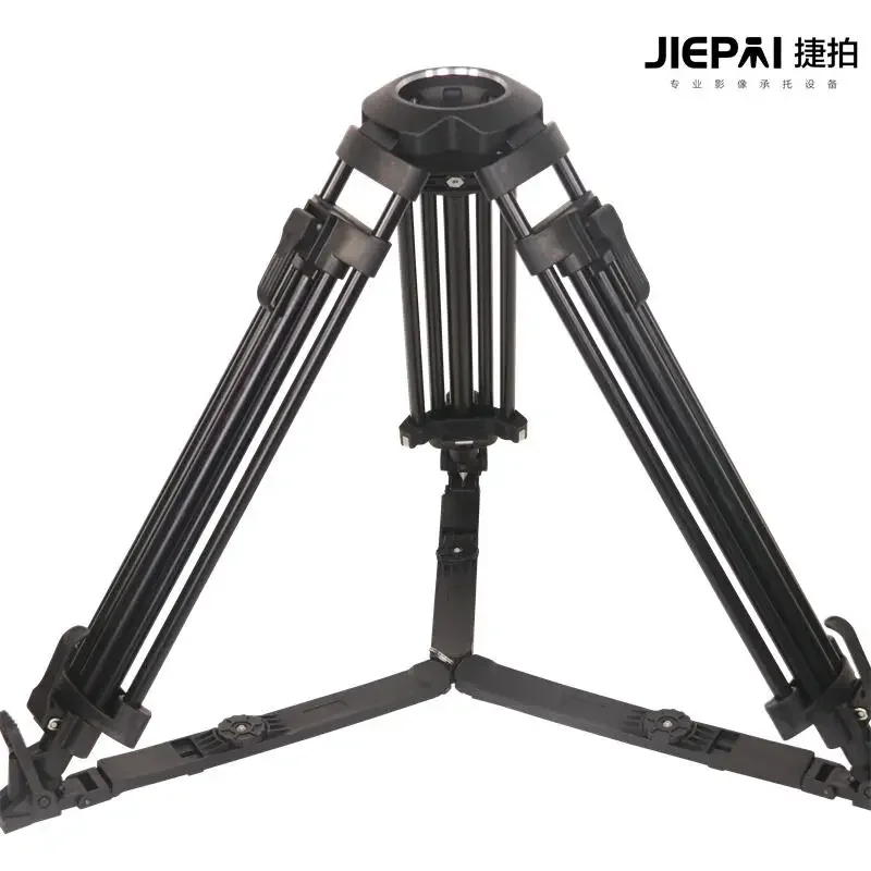 Профессиональный штатив для видеокамеры Jiepai V12T, карбоновый Трипод с подвижной головкой 100 мм, чаша для ENG пленочной камеры VS TERIS, 70 12 кг (art.: 3920c82efb8fc) - 3920c82efb8fc