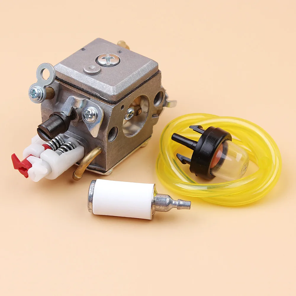 Carburetor Primer Bulb Fuel Line Hose Set For HUSQVARNA JONSERED CS 2150 2152 2145 Chainsaw ZAMA C1Q-EL18B Carb 6