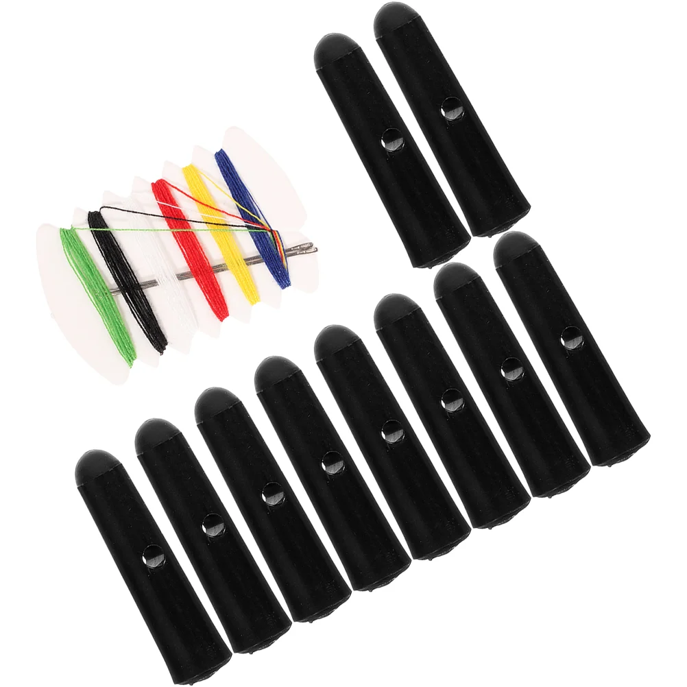 

10 Pcs Trustworthy Replacement Umbrella Tail Beads Bone Covers Plastic Folding Accessories