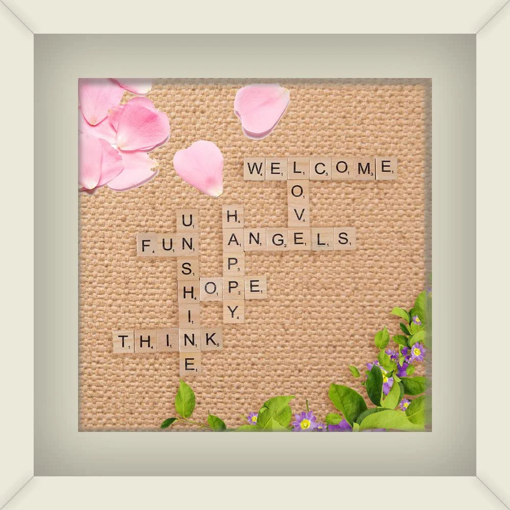 100pcs Wooden Scrabble Tiles Scrabble Letters for Crafts - Making Alphabet Coasters and Crossword Game 4