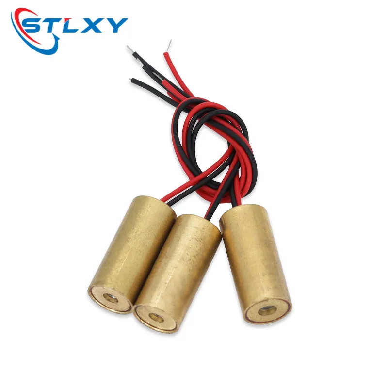 650nm 9mm 3V 50mW laser head red copper