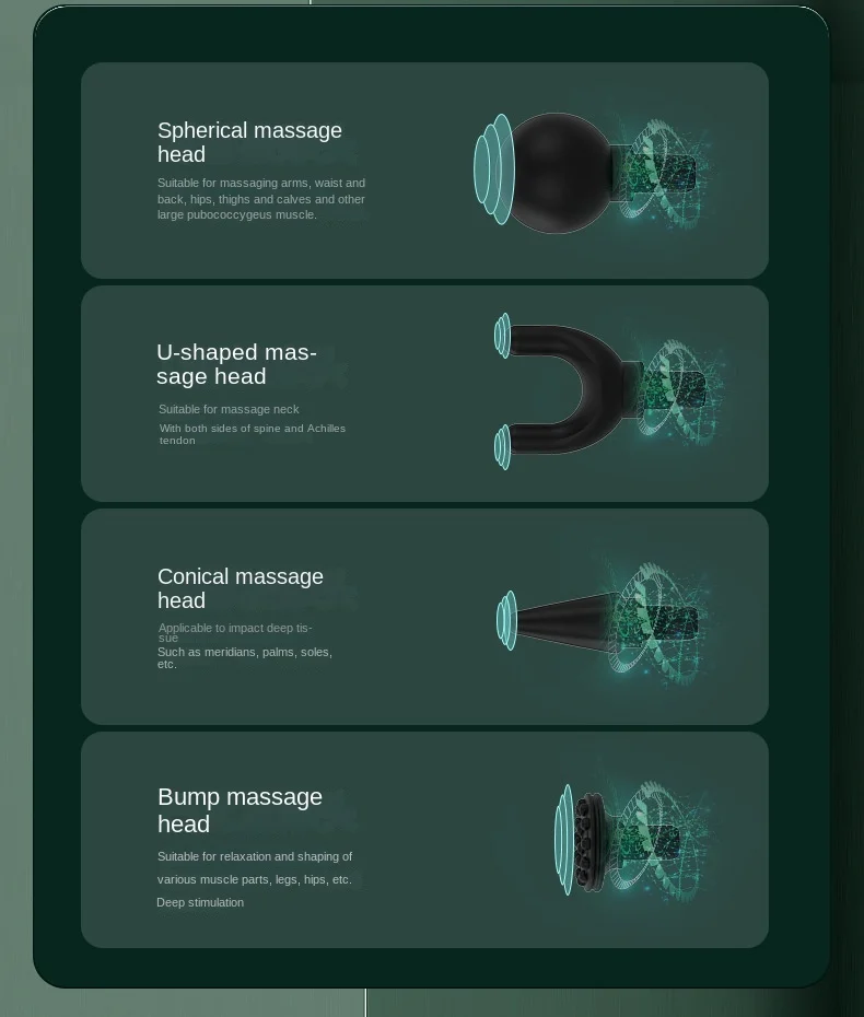 Haircurls Smart Home Electric Massage Gun