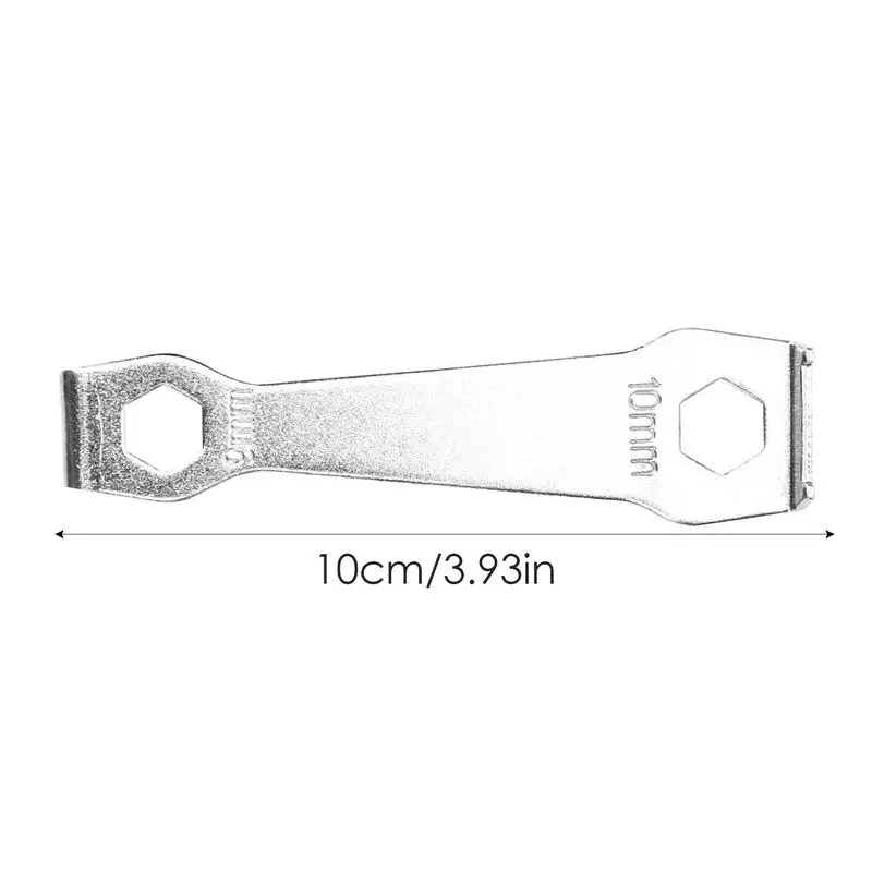 Cycling Crankset Nut Wrench bicycle Chainring Bolt Fixing Spanner in Metal Riding Removal Repair Tool Portable bike wrench tool