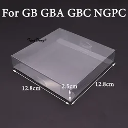 20-Pack Transparent Game Box Protector Cases - Clear Plastic PET Storage (For GB GBA GBC NGPC)