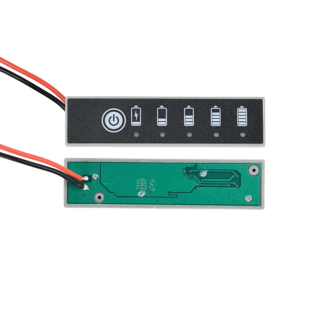 18650 Batteria agli ioni di litio Indicatore di carica Scheda di visualizzazione carica batteria Connessione anti-inversione Lifepo4/Lifepo4/Batterie acide - immagine 5