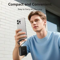 KUULAA Power Bank 10000mAh PD 22.5W Spare Battery Portable Power Bank Portable Charger with USB-C Cable for iPhone 16 15 14 Pro - Image 5