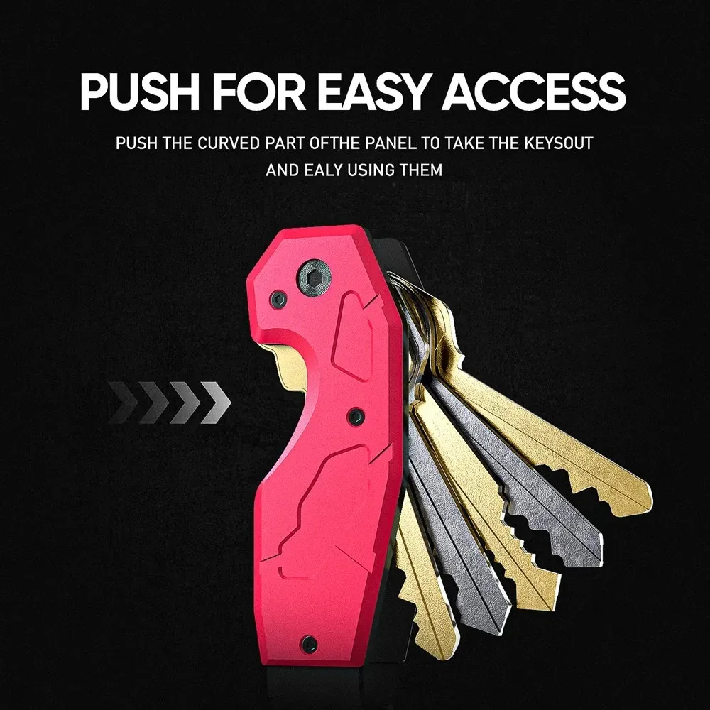Sleek Minimalist Key Organizer – Stylish Keychain