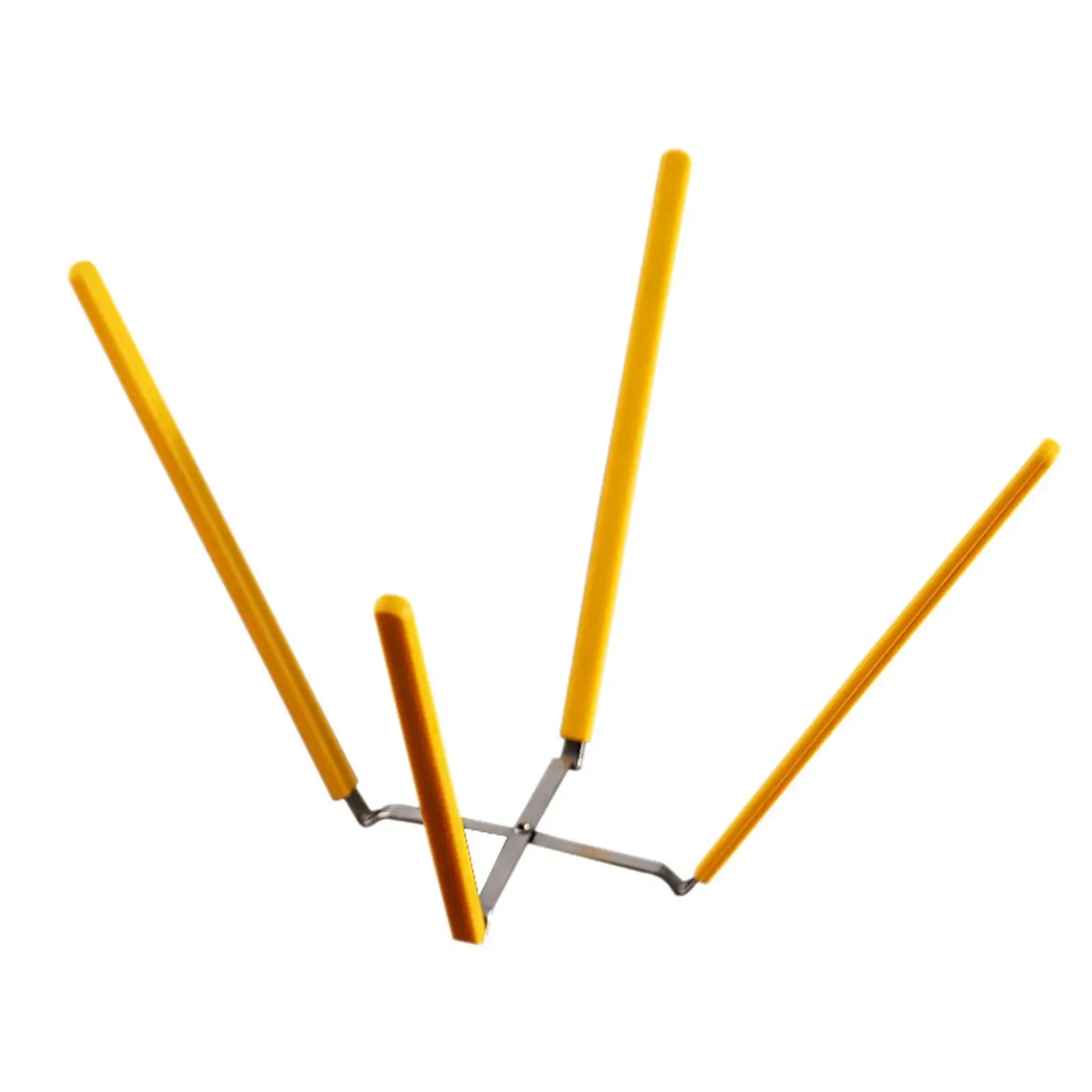Stainless Steel Cooling Rack Household Cake Shop Muffin Cooker Inverted Buckle Cooling Fork Rack for Grilling Drying