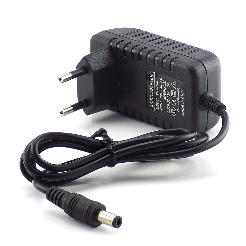 DC 12V 2A Switching Power Supply AC110V~220V 2000ma LED Adapter For Camera CCTV Router J17