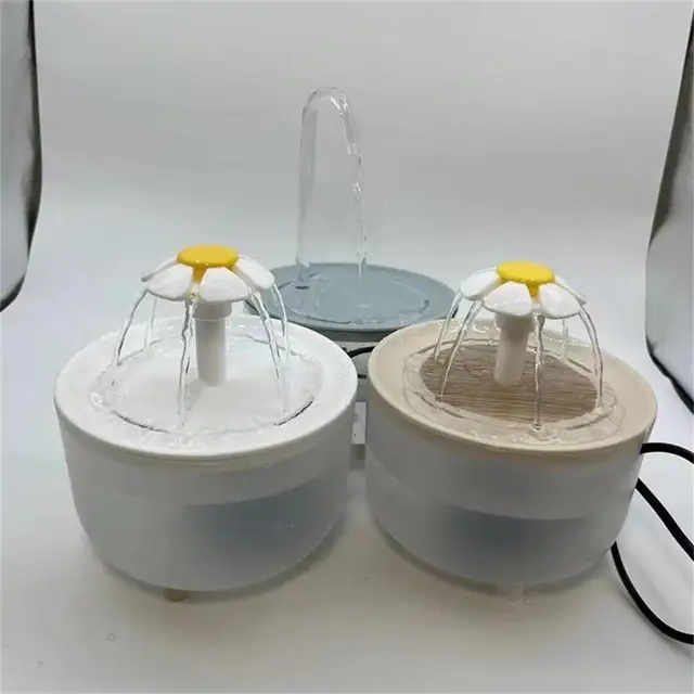 fontaine à eau pour chats Fontaine à Eau pour Animaux Domestiques, Filtre existent, Abreuvoir Silencieux Électrique USB, Filles pour Chat, Distributeur d'Eau RecirBMO Filtring, 1200ml 2