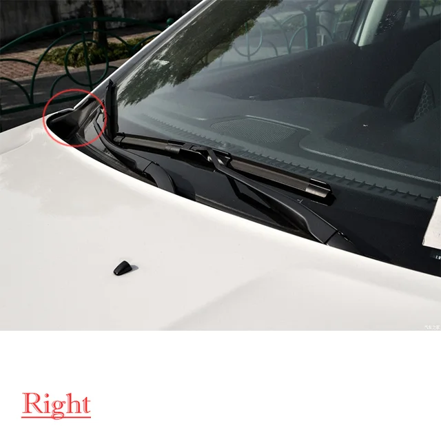thumbnail image 2 of Left Side Windshield Wiper Cowl Trim For Jeep Compass 2017-2023 - Black Plastic Replacement Part 2 of 14