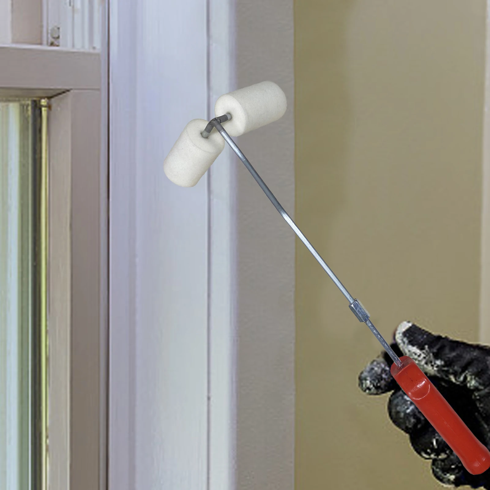 Paint Brush Double Sided Paint Roller Brush Right Angle Paint Brush