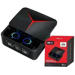 Wireless Bluetooth Noise - Cancelling Gaming Earbuds with Touch Controls and Built - In Microphone (Black)