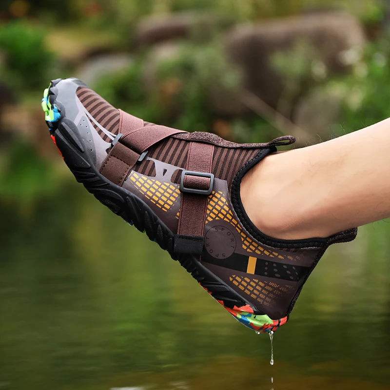 Nieuwe Unisex Paar Vakantie Strand Snelheid Interferentie Water Schoenen Vrouwen Yoga Schoenen Mannen Fitness Schoenen Grote Omvang Wandelen schoenen