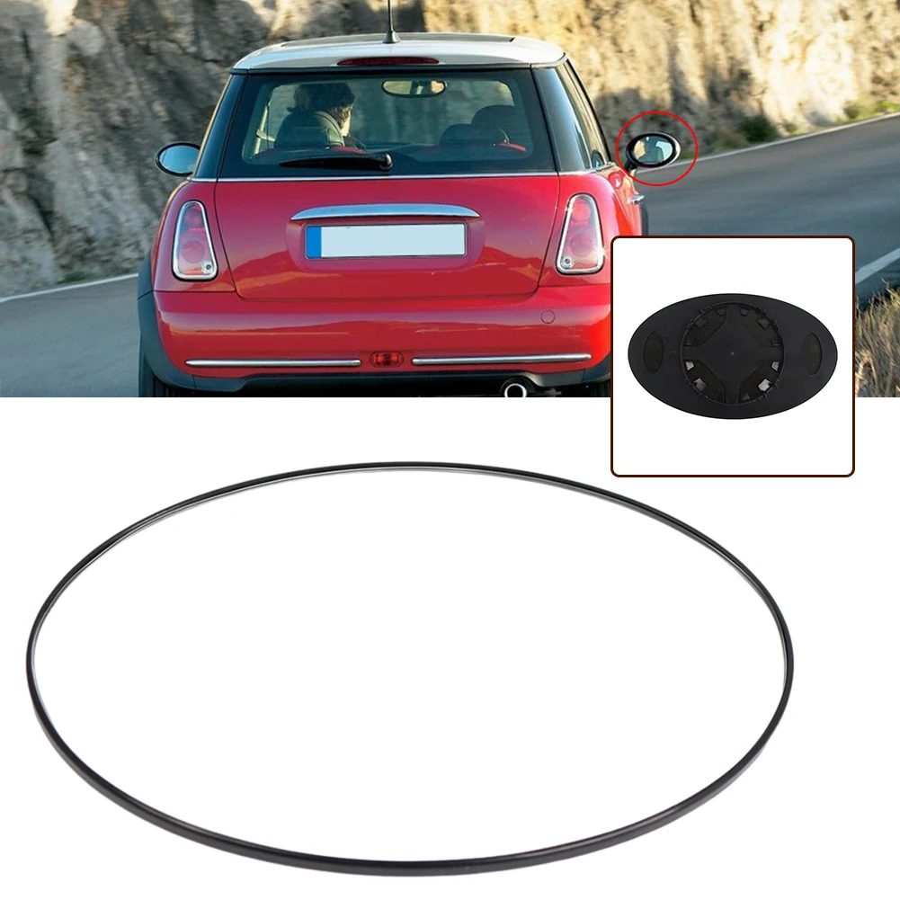 

1pc Car Rear View Reversing Lens For Mini-Cooper R50 R53 R52 2001-2006 #51167058077/ 51167058078 ABS Exterior Part 17*10.7*1.3cm