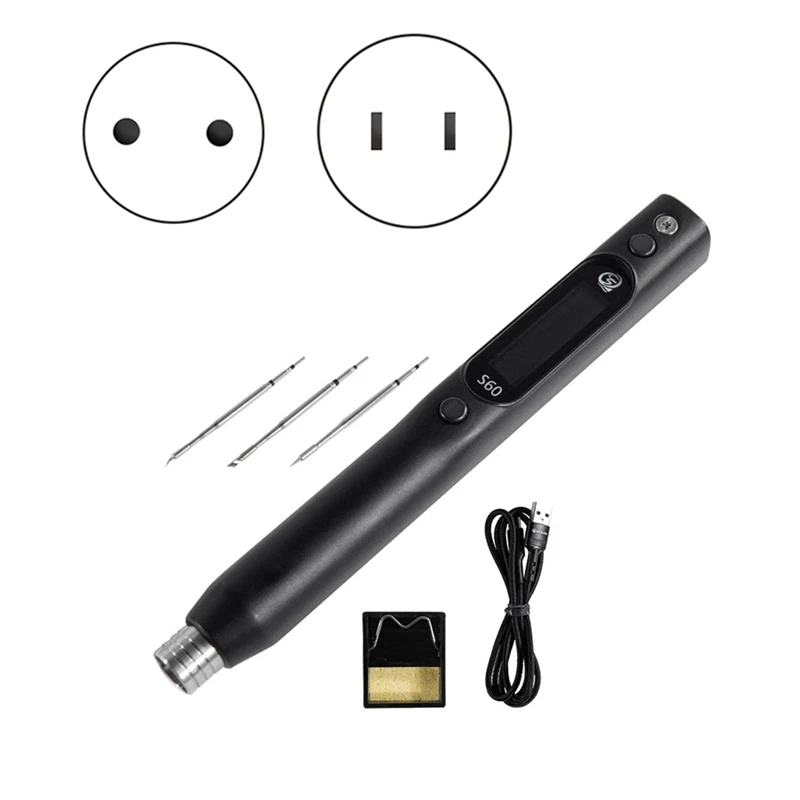

S60 Nano Soldering Iron For C210 Solder Tips Use For Precision Electronic Equipment Mobile Repair Anti-Static