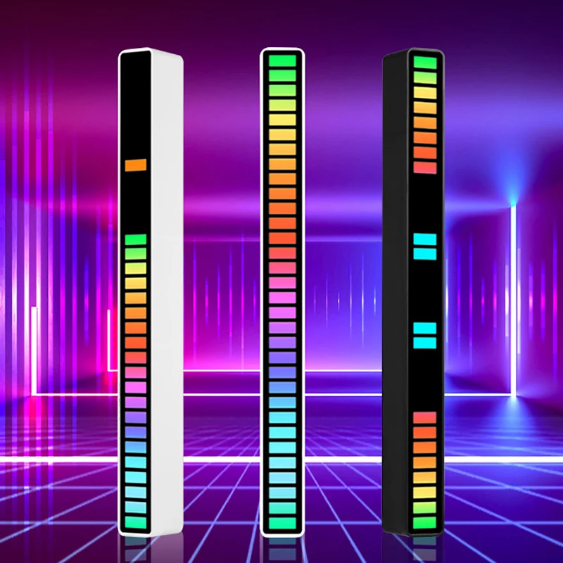 

Creative 5V USB 16/32 LED Night Lights App Control RGB Music Rhythm Light Bar