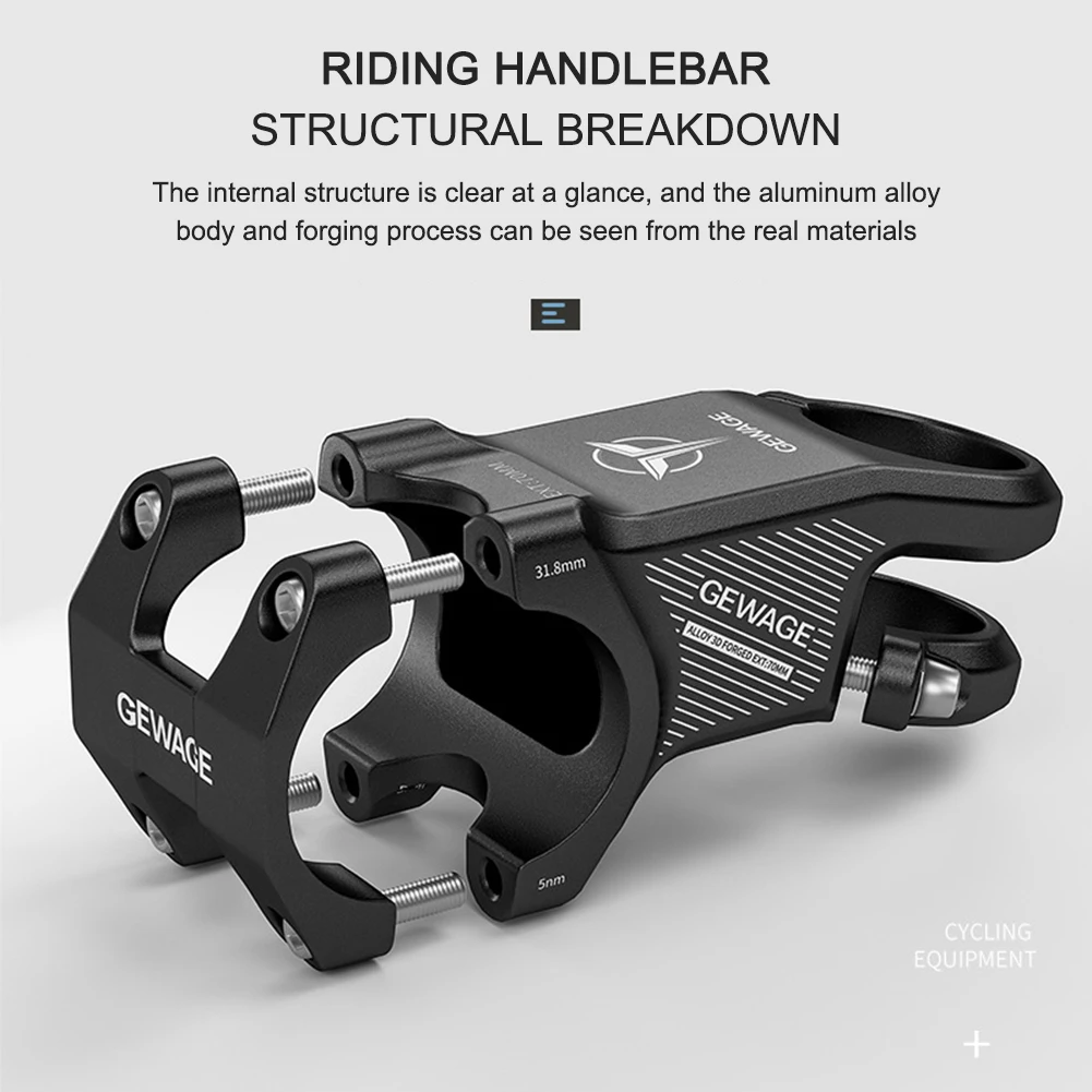NegativeAngleHandlebarStemforFixedGearMountainRoadBike