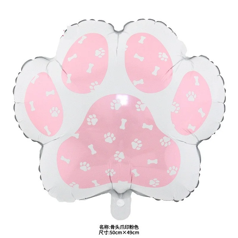 1 Stück Neue Stehende 3D-Cartoon-Hunde Krallen-Bulldogge Schäferhund Pudel Welpe Haustier-Thema Geburtstagsparty-Dekoration Waldtiere Luftballons – Detail 13