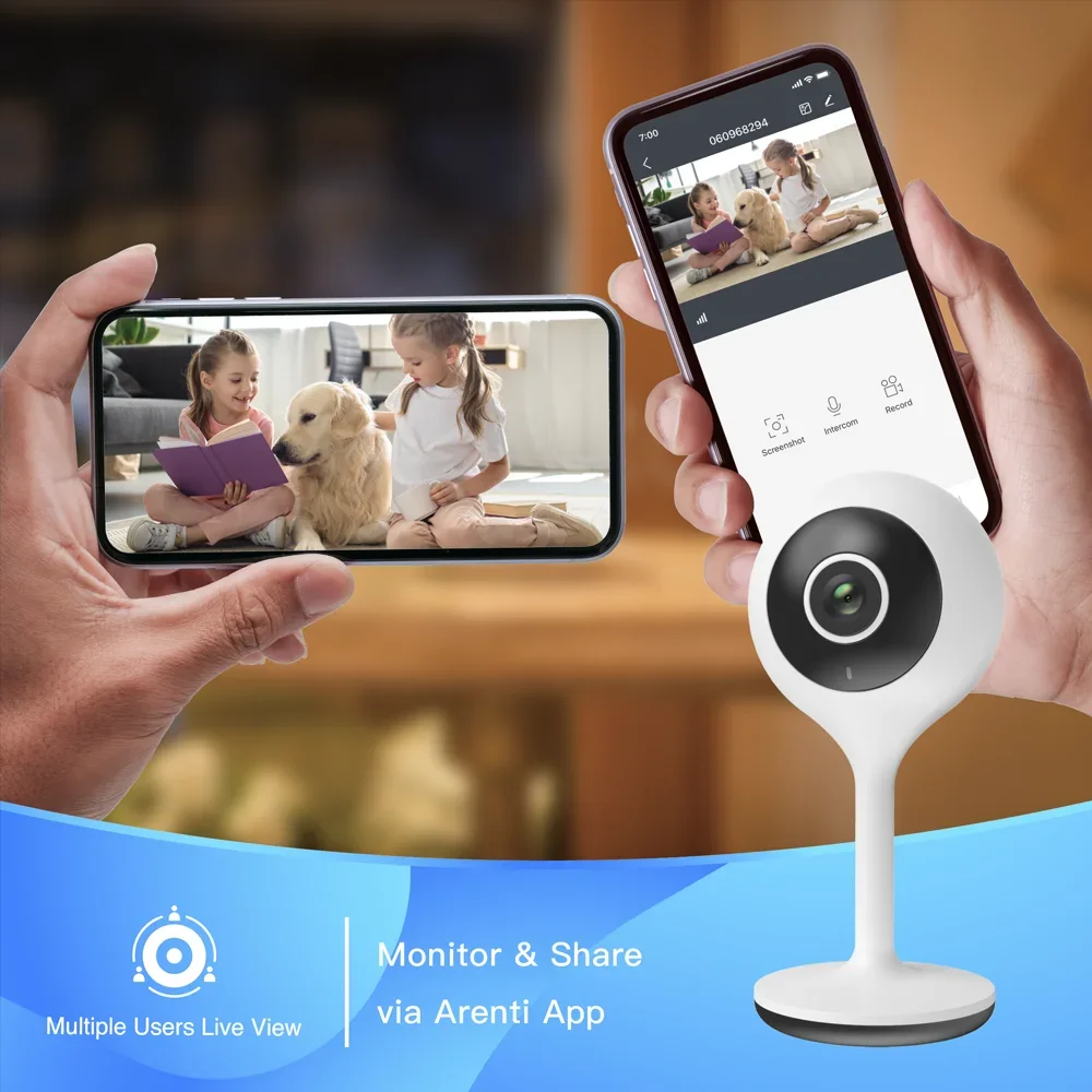 1080P IP Security Camera Mini WiFi CCTV Surveillance Camera IR Night Vision Tuya Baby Monitor Pet Webcam