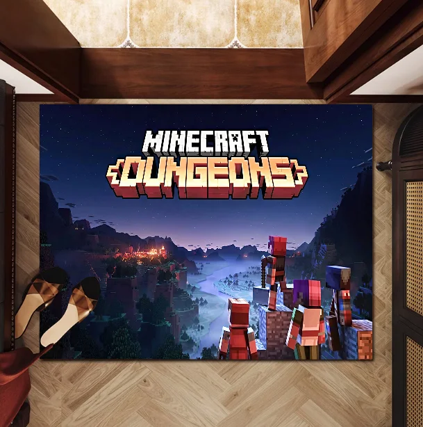 Game M-Minecraft s Room Mats Cheaper Anti-slip Modern Living Room Balcony Printed Welcome Rug 5
